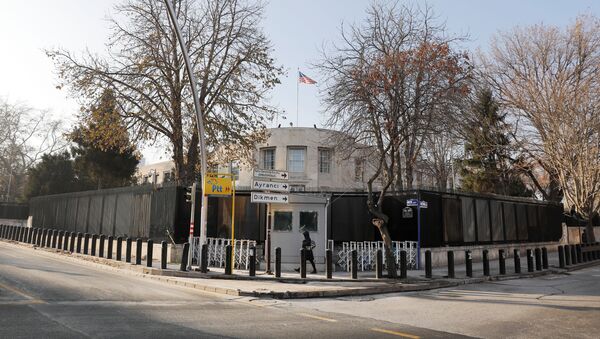 La embajada de EEUU en Ankara - Sputnik Mundo
