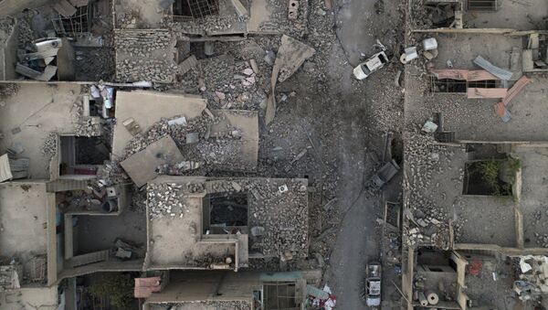 Edificios destruidos en Mosul - Sputnik Mundo