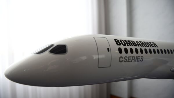 Modelo de avión de pasajeros C-Series de Bombardier - Sputnik Mundo
