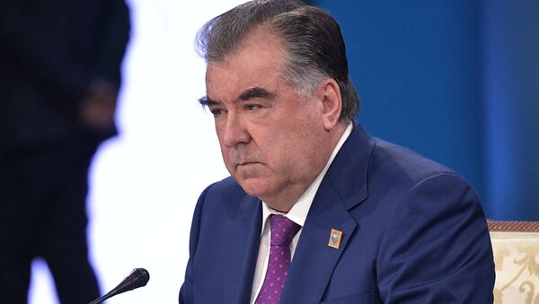 Emomali Rahmon, el presidente de Tayikistán - Sputnik Mundo