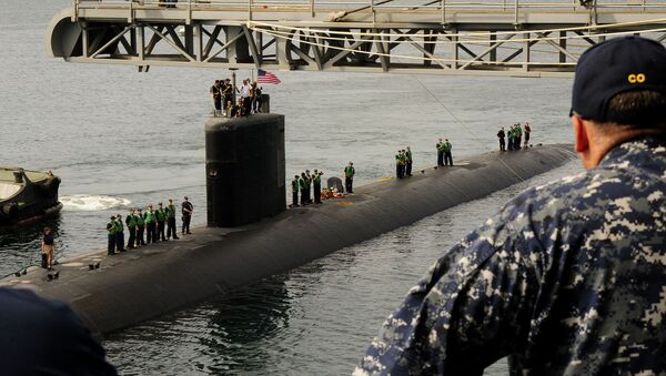 El submarino USS Tucson de la Armada de EEUU (archivo) - Sputnik Mundo