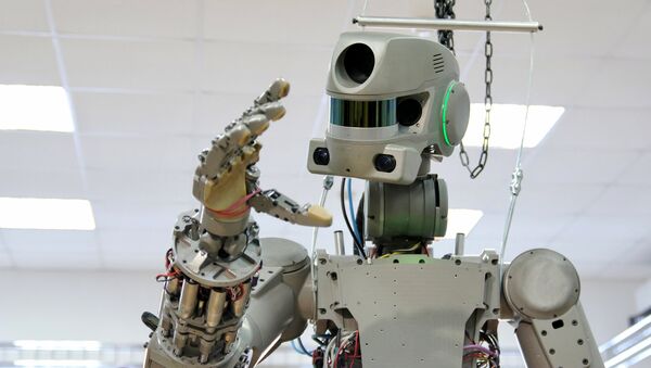 Robot FEDOR - Sputnik Mundo