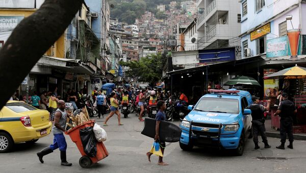 Favela Rocinha de Río de Janeiro, Brasil (archivo) - Sputnik Mundo