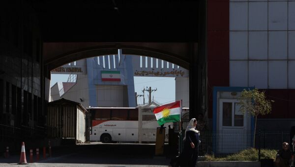 Frontera entre Irán y Kurdistán iraquí - Sputnik Mundo
