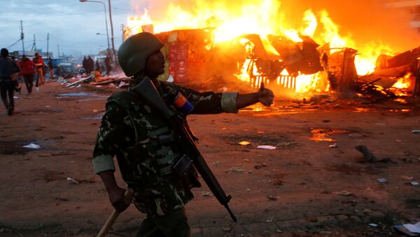 Enfrentamientos entre la policía y oposición en Kenia - Sputnik Mundo