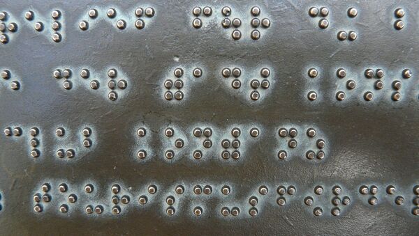 Cógido de Braille (imagen referencial) - Sputnik Mundo