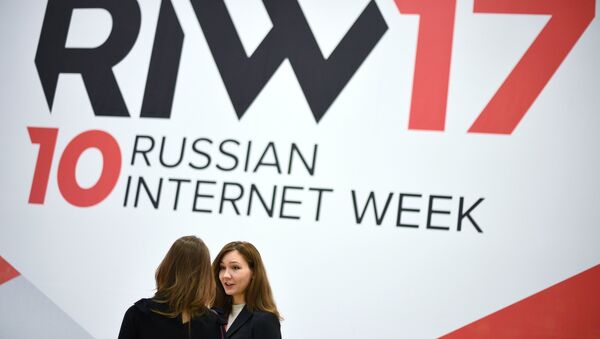 El foro Semana de Internet 2017 - Sputnik Mundo