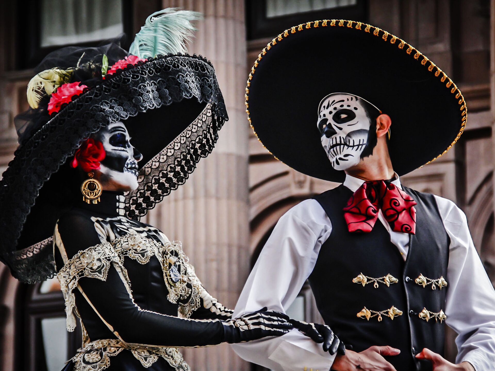 Día de los muertos: México se pone su mejor vestido para honrar a la muerte  (fotos) , Sputnik Mundo