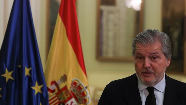 Íñigo Méndez de Vigo, portavoz del Gobierno español - Sputnik Mundo