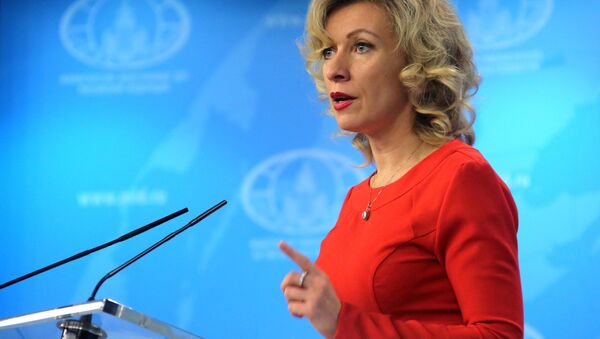 María Zajárova, portavoz del Ministerio de Asuntos Exteriores de Rusia - Sputnik Mundo