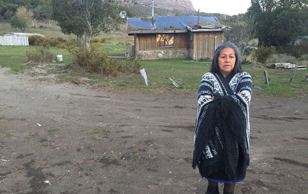 Verónica Hullipan, una de las dirigentes mapuches - Sputnik Mundo