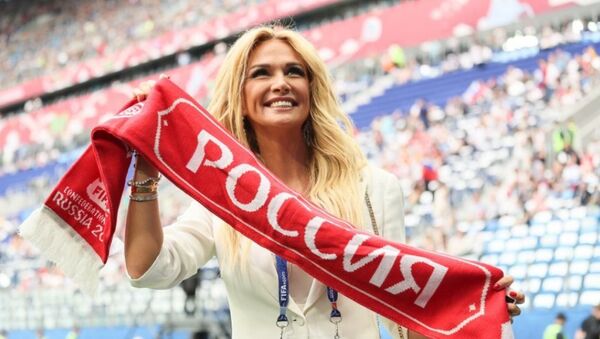 Victoria Lopireva, embajadora de la Copa Mundial de 2018 en Rusia - Sputnik Mundo
