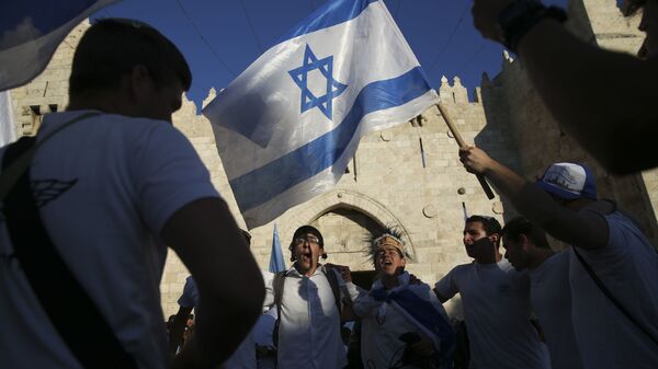 Jóvenes israelíes celebran el día de Día de Jerusalén (archivo) - Sputnik Mundo