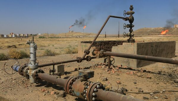 Campo petrolífero en Kirkuk, Irak - Sputnik Mundo