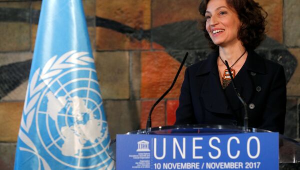 Audrey Azoulay, la directora general de la Unesco - Sputnik Mundo