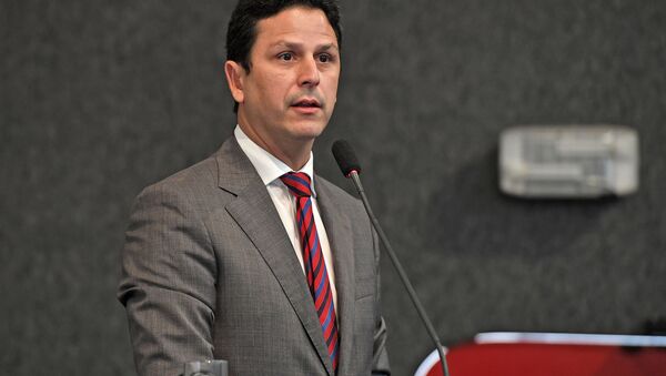 El ministro de las Ciudades de Brasil, Bruno Araújo - Sputnik Mundo