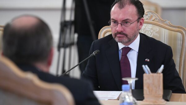 Luis Videgaray Caso, el secretario de Relaciones Exteriores de México - Sputnik Mundo