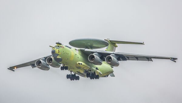 El avión ruso de alerta temprana y control aerotransportado A-100 (archivo) - Sputnik Mundo