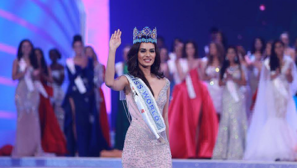 Manushi Chhillar, ganadora del concurso Miss Mundo 2017 - Sputnik Mundo