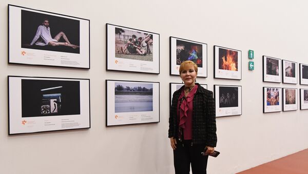 Exposición de las obras ganadoras del Tercer Concurso Internacional de Fotoperiodismo Andréi Stenin en el Centro de la Imagen de México (archivo) - Sputnik Mundo