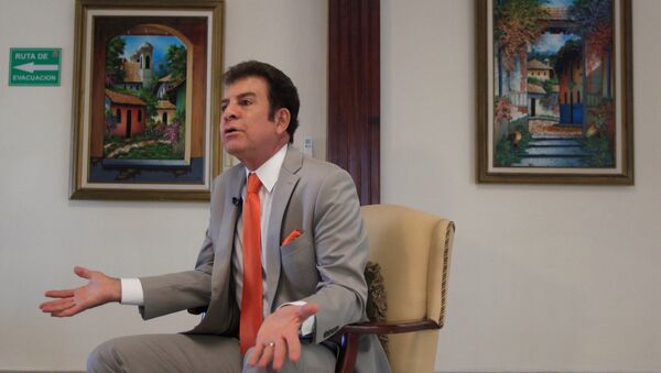El líder de la Alianza de Oposición de Honduras, Salvador Nasralla - Sputnik Mundo