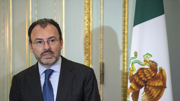 El canciller de México, Luis Videgaray - Sputnik Mundo