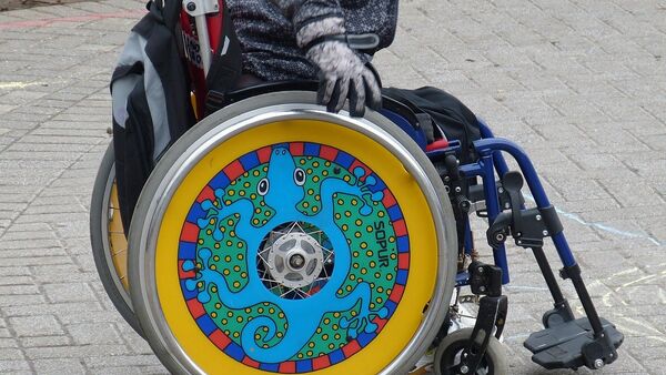 Una persona discapacitada - Sputnik Mundo