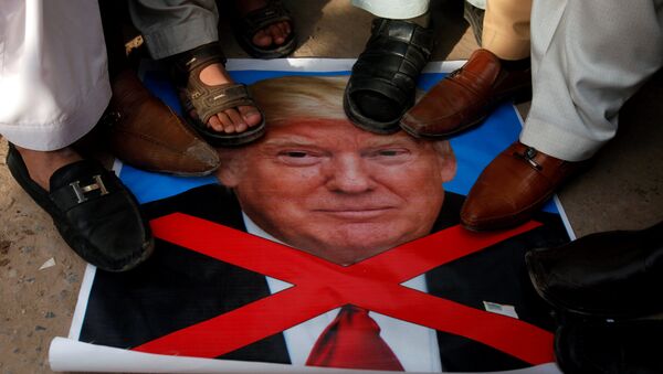 Protestas contra el presidente de EEUU, Donald Trump - Sputnik Mundo