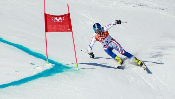 Esquiador ruso en los JJOO 2014 en Sochi - Sputnik Mundo
