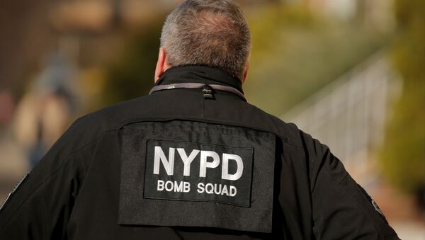 Policía de Nueva York en lugar de explosión - Sputnik Mundo