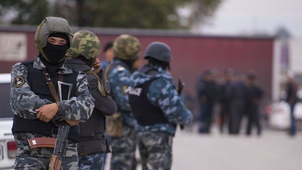 Las fuerzas de seguridad de Kirguistán - Sputnik Mundo
