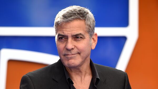 George Clooney, actor estadounidense - Sputnik Mundo