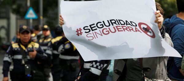 Protestas contra la ley de Seguridad Interior en México Protestas contra la ley de Seguridad Interior en México - Sputnik Mundo