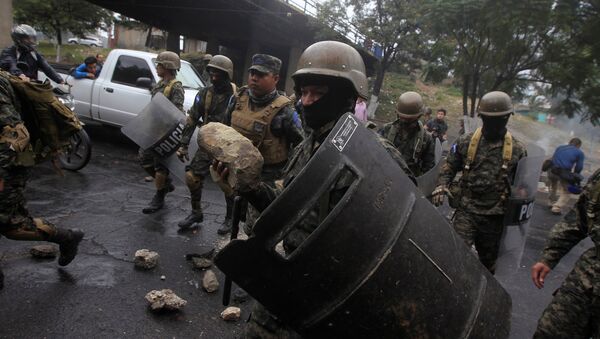 Disturbios en Honduras - Sputnik Mundo