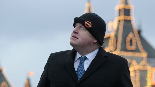 Boris Johnson, ministro de Exteriores del Reino Unido - Sputnik Mundo