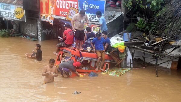 Inundaciones en Filipinas - Sputnik Mundo
