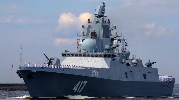 La fragata rusa Almirante Gorshkov - Sputnik Mundo