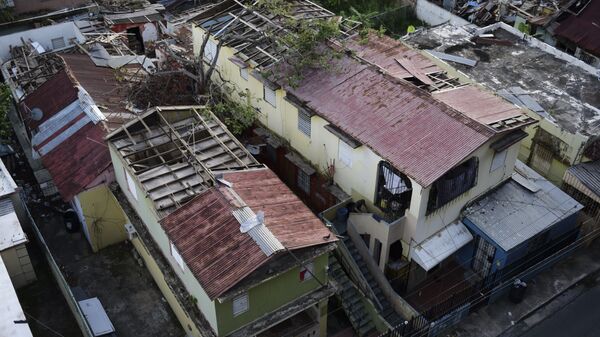 Consecuencias del huracán María en Puerto Rico en el 2017 - Sputnik Mundo