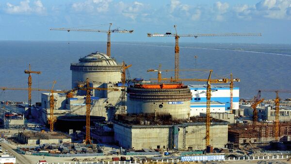 La construcción de la planta nuclear de Tianwan - Sputnik Mundo