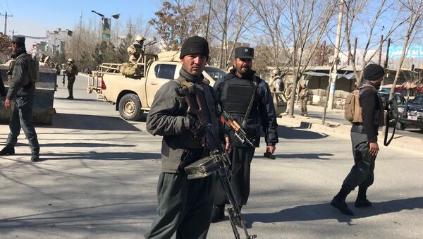 Policía en Kabul (archivo) - Sputnik Mundo