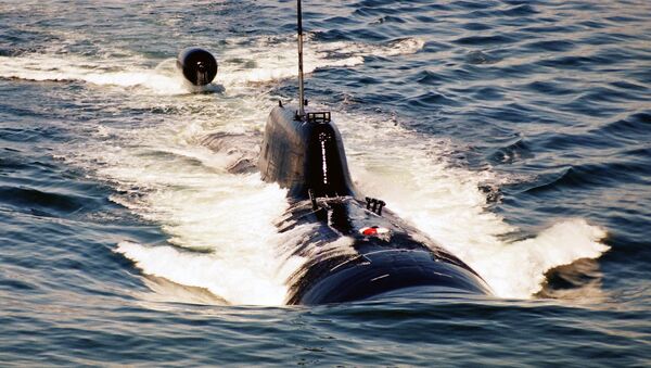 Un submarino nuclear ruso (archivo) - Sputnik Mundo