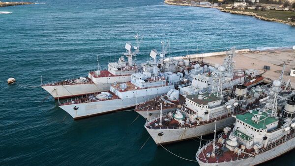 Los buques militares que anteriormente formaron parte de la Armada de Ucrania - Sputnik Mundo