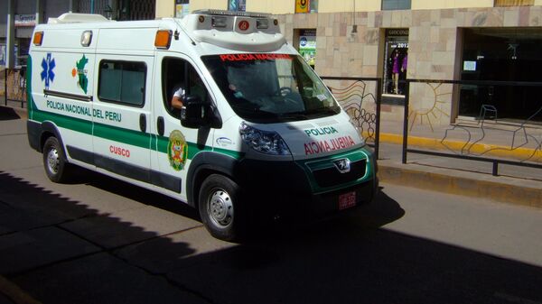 Ambulancia de Perú (archivo) - Sputnik Mundo