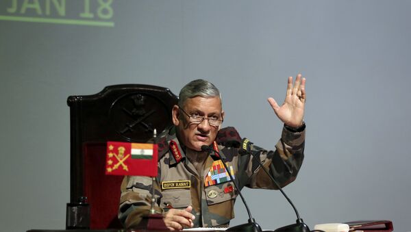 Bipin Rawat, el jefe del Ejército de la India - Sputnik Mundo