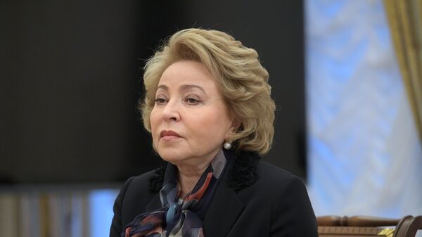 Valentina Matvienko, presidenta del Consejo de la Federación (Senado) ruso - Sputnik Mundo