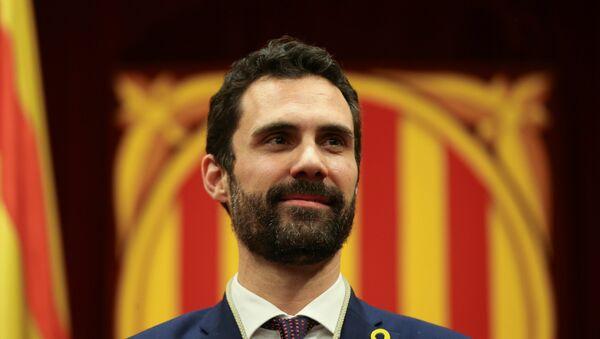 Roger Torrent, presidente del Parlamento de Cataluña - Sputnik Mundo