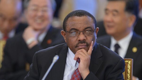 Hailemariam Desalegn, el primer ministro de Etiopía - Sputnik Mundo