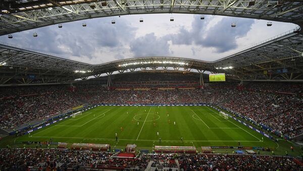 El estadio Kazán Arena en Rusia - Sputnik Mundo