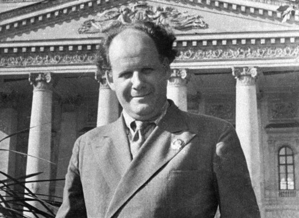 Una de las últimas fotos de Serguéi Eisenstein, director de cine soviético Una de las últimas fotos de Serguéi Eisenstein, director de cine soviético - Sputnik Mundo