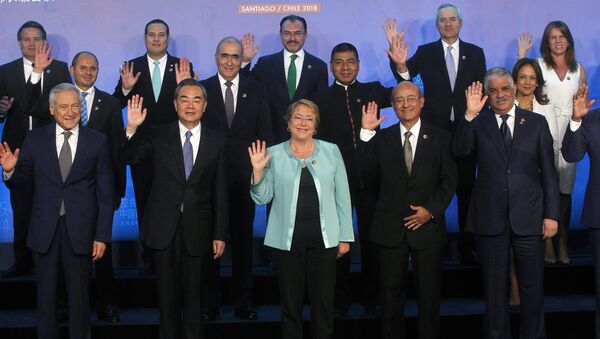 Cumbre CELAC-China en Santiago, Chile - Sputnik Mundo